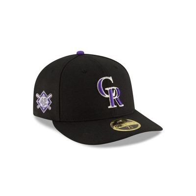 Sapca New Era Colorado Rockies MLB Jackie Robinson Day Low Profile 59FIFTY Fitted - Negrii